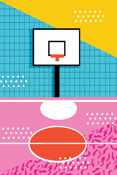 Kids Sports Art: Ballin by Wacka Designs