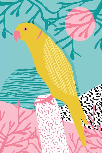 Birdbrain by Wacka Designs art print