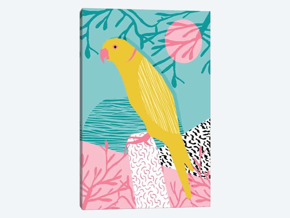 Birdbrain by Wacka Designs 1-piece Canvas Artwork