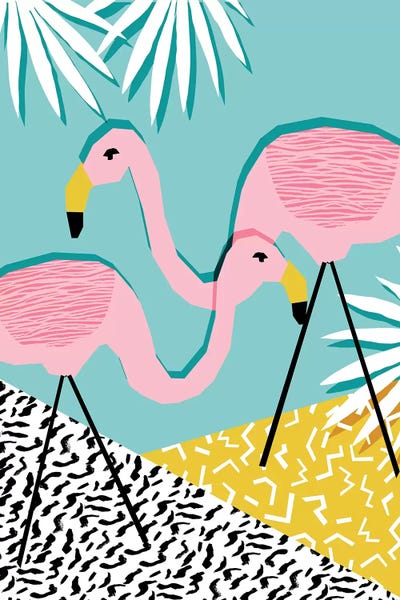 Flamingos: Bro by Wacka Designs