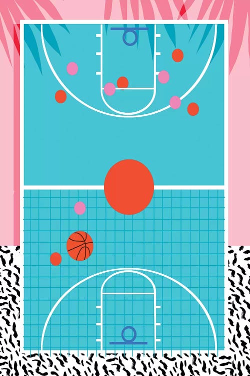 Hoops by Wacka Designs wall art
