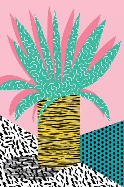 In The Mix by Wacka Designs framed canvas print