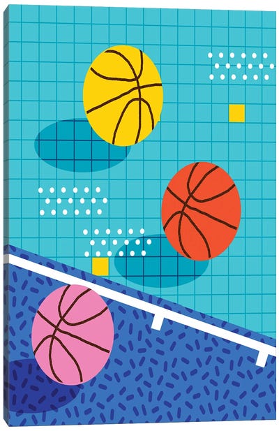 Allday Canvas Art Print - Basketball Art