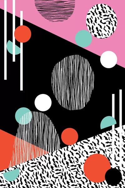 Megabulk by Wacka Designs framed canvas print