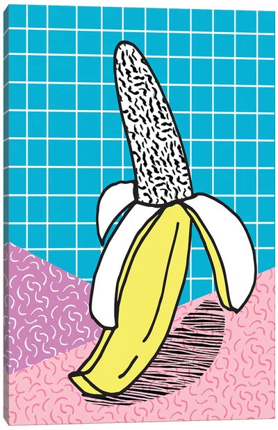 Schweet Canvas Art Print - Banana Art