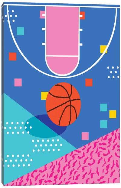 Shot Caller Canvas Art Print - Basketball Art