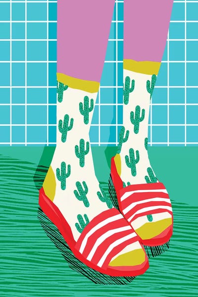 Sliders Art Print by Wacka Designs iCanvas