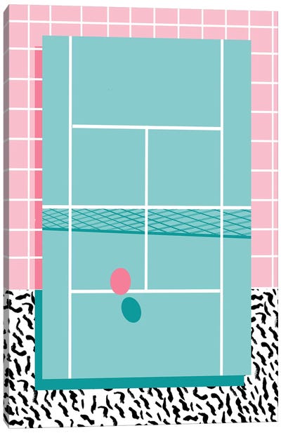 Ballboy Canvas Art Print - Tennis Art