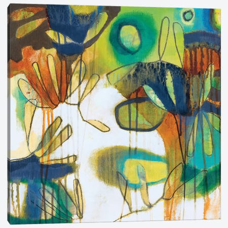 Tropical Burst I Canvas Print #WEB1} by Jennifer Weber Canvas Artwork