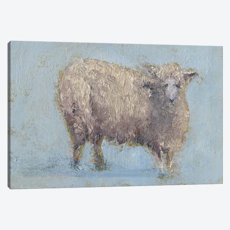Sheep Strut I Canvas Print #WEN12} by Marilyn Wendling Canvas Wall Art