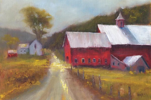 Farms: North Country II by Marilyn Wendling