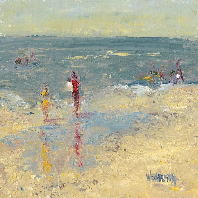 Impasto Beach Day I by Marilyn Wendling wall art