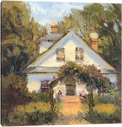 Sweet Cottage II Canvas Art Print