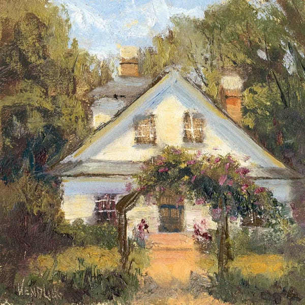 Houses: Sweet Cottage II by Marilyn Wendling