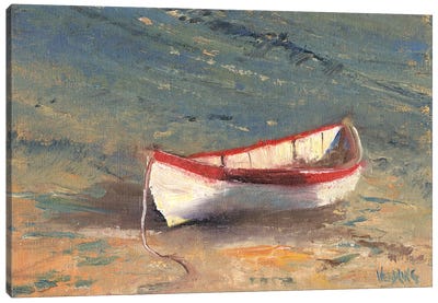 Beached Boat II Canvas Art Print