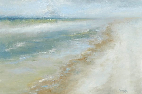 Large Coastal Art - Canvas Prints: Ocean Walk II by Marilyn Wendling