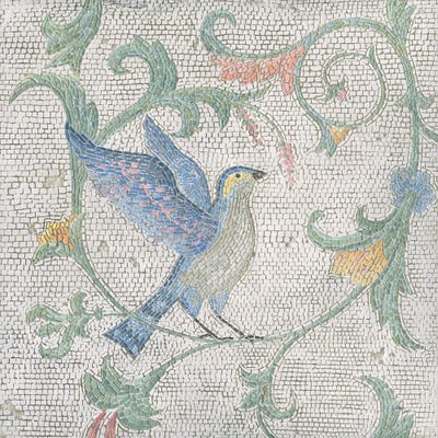 Mosaic Birds I by Wellington Studio art print