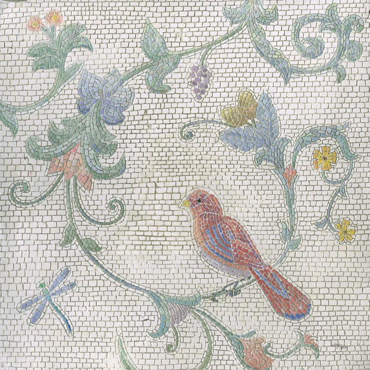Mosaic Birds II by Wellington Studio wall art
