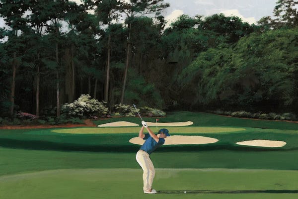 Athletes: The Fairway I by Wellington Studio
