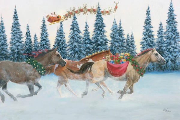 Fine Art Print: Christmas Mission by Wellington Studio