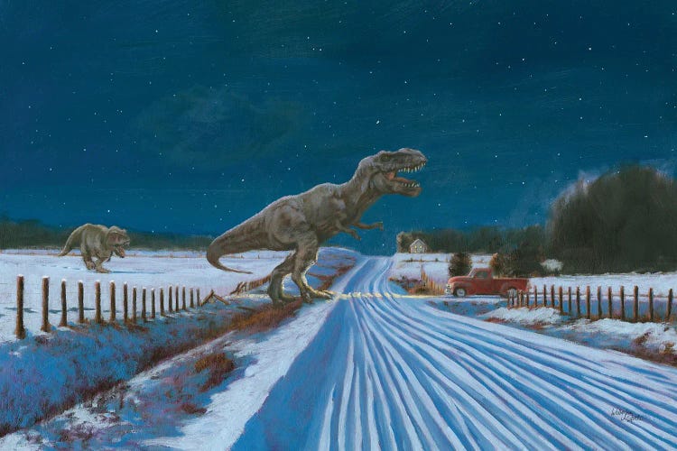 Somewhere Near Drumheller by Wellington Studio wall art