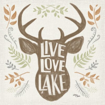 Lake Life III (Colorful) by Wellington Studio canvas print