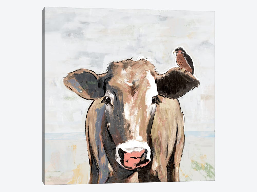 Quick Stop In The Pasture by White Ladder 1-piece Canvas Artwork