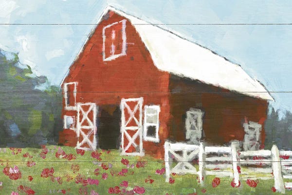 Barns: Flower Field Barn by White Ladder