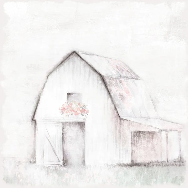 Barns: Pastel Barn by White Ladder