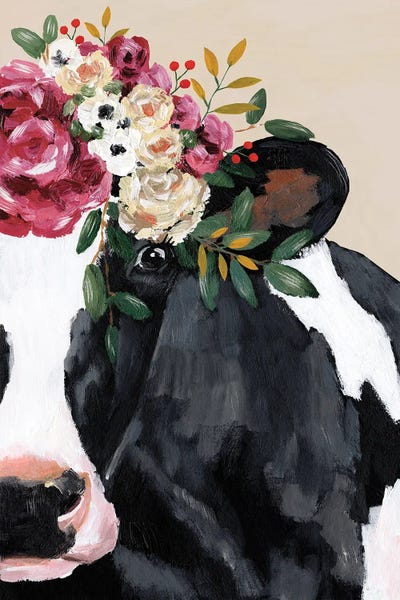 Bestie With Her Flowers by White Ladder gallery poster