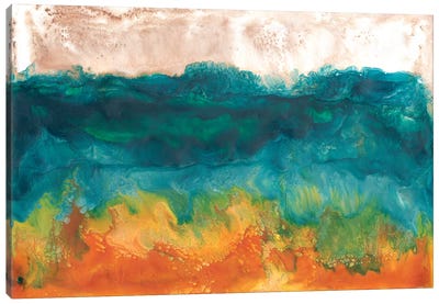 Grassland Sunset I Canvas Art Print - Alicia Ludwig