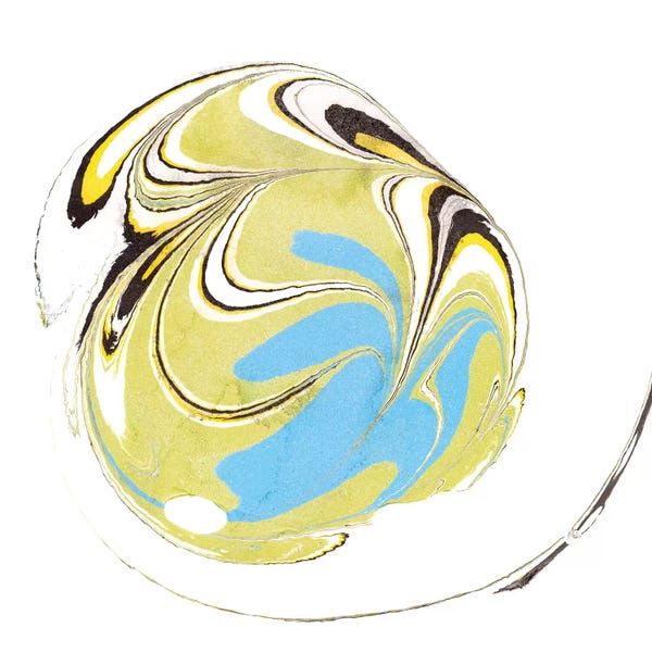 Alicia Ludwig: Citrine Momentum I by Alicia Ludwig