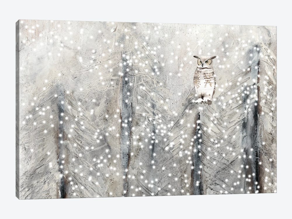 Snowy Habitat I by Alicia Ludwig 1-piece Canvas Art Print