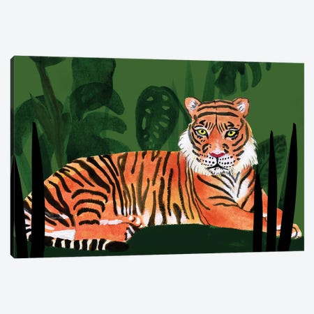 Tiger Tiger I Canvas Print #WIG233} by Alicia Ludwig Canvas Art Print
