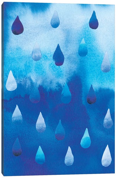 Drip Drop I Canvas Art Print - Alicia Ludwig
