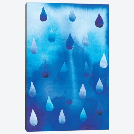 Drip Drop II Canvas Print #WIG59} by Alicia Ludwig Art Print