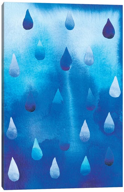 Drip Drop II Canvas Art Print - Alicia Ludwig