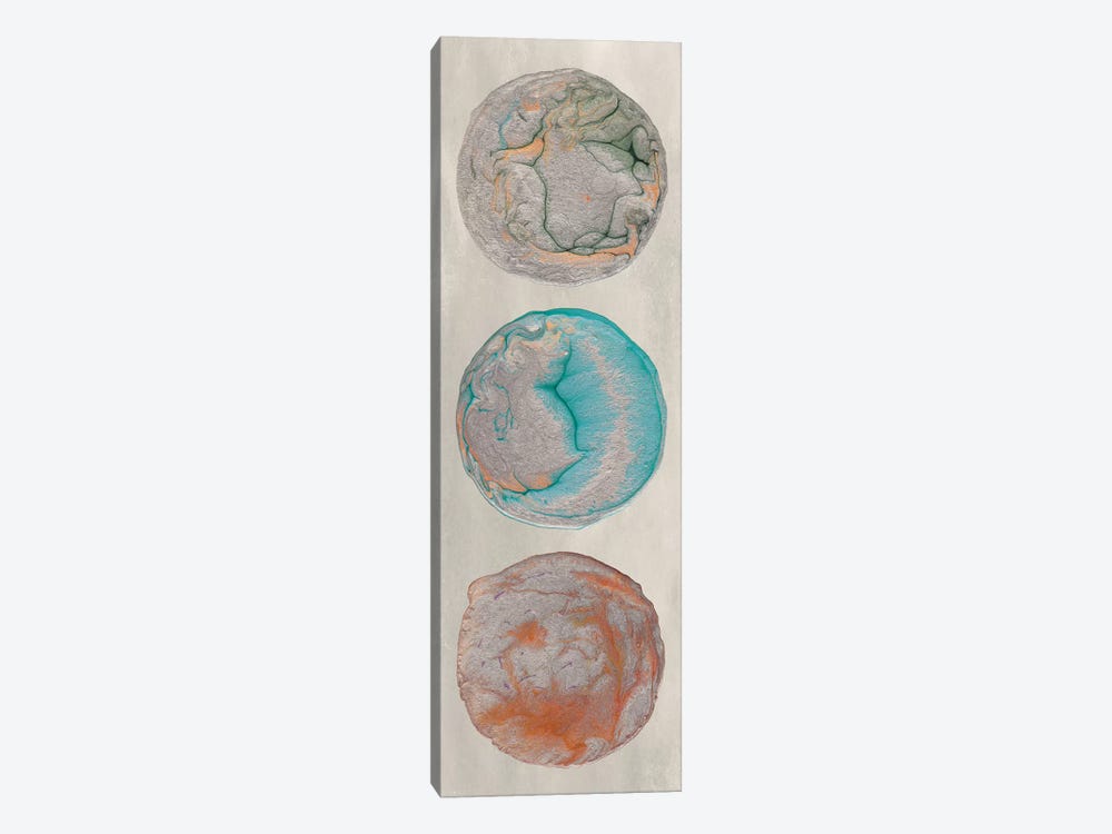 Planet Trio II by Alicia Ludwig 1-piece Canvas Artwork