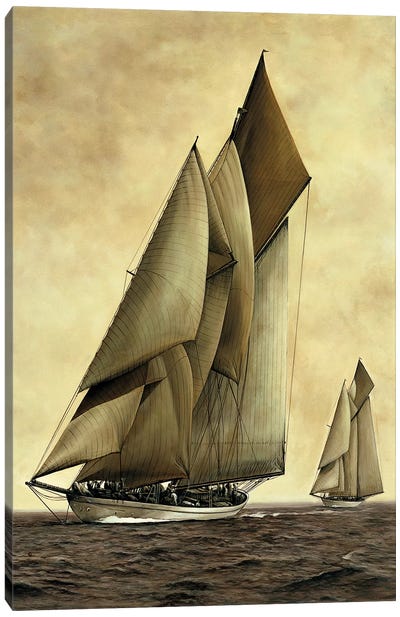 Adela, 1908 Canvas Art Print - Boat Art