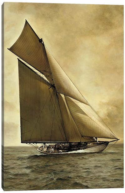 Caress, 1895 Canvas Art Print - Sailboat Art