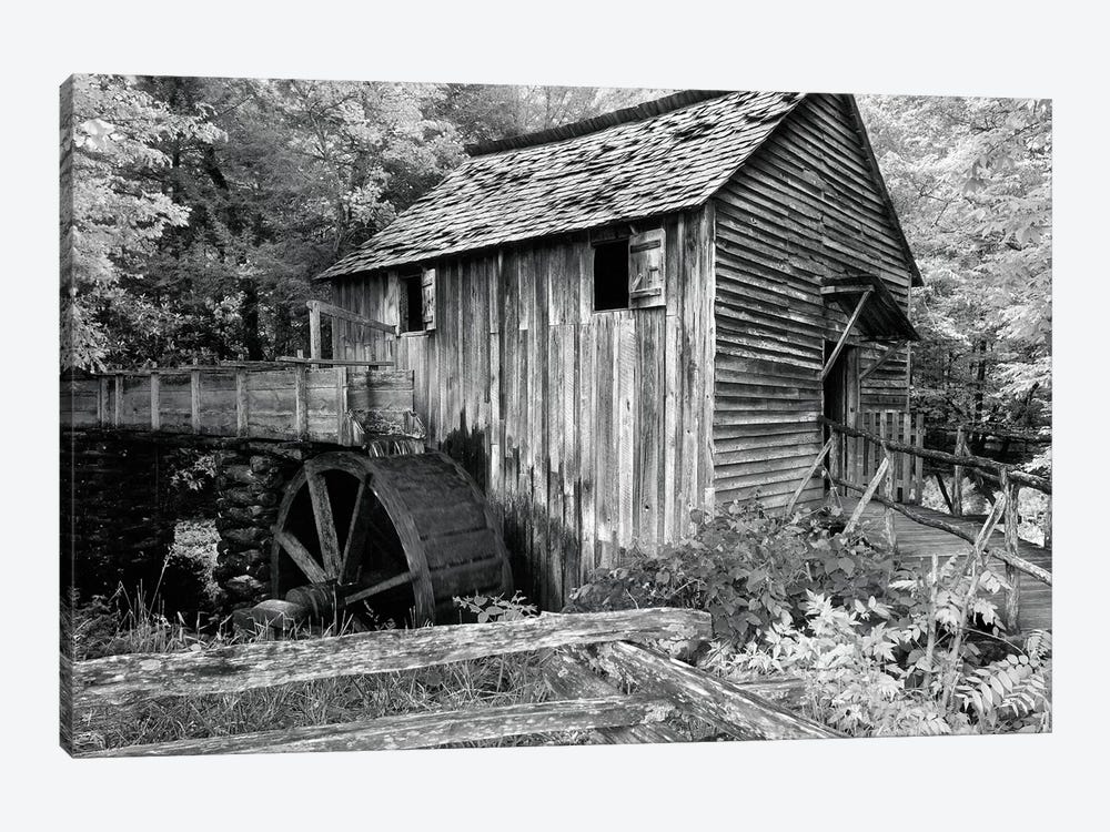 Cable Mill At Cades Cove by Winthrope Hiers 1-piece Canvas Art