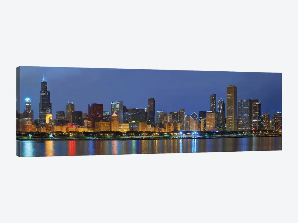Chicago Skyline by Winthrope Hiers 1-piece Canvas Print