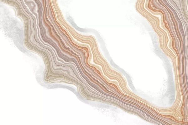 Agates, Geodes & Minerals: Ecru Deviation Iridescence by 5by5collective