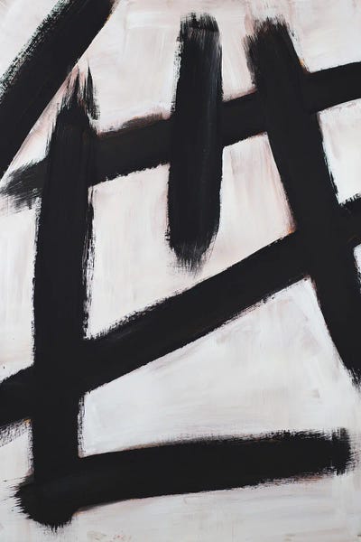 Minimalist Paintings: Ink Strokes by Walt Johnson