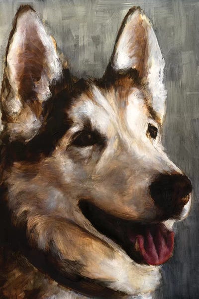 Siberian Huskies: Best Friend I by Walt Johnson