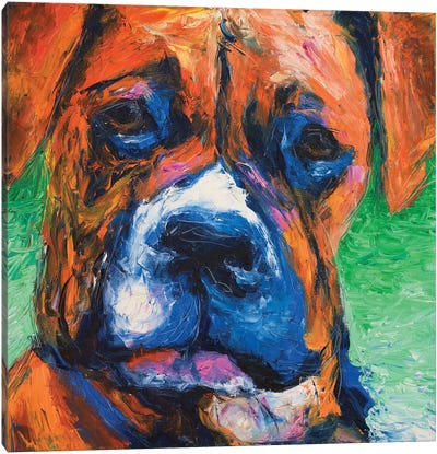 Puppy Dog Eyes II Canvas Art Print