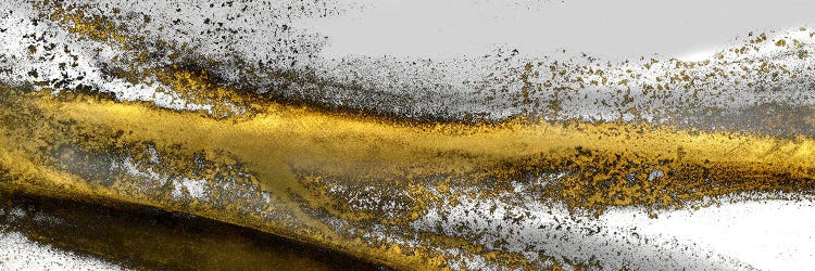 Gold Stream White by Wendy Kroeker wall art