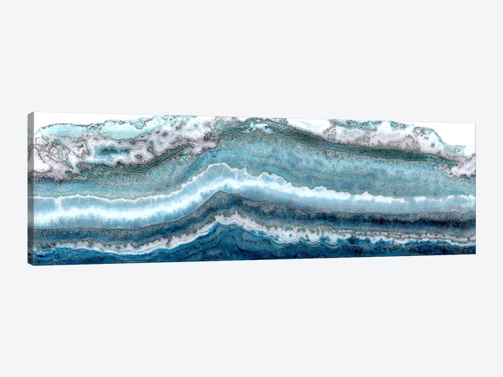 Lace Agate Light Blue I by Wendy Kroeker 1-piece Canvas Wall Art