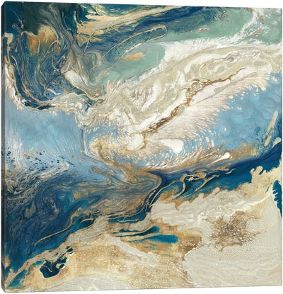 Sea Destiny I Canvas Art Print - Agate, Geode & Mineral Art