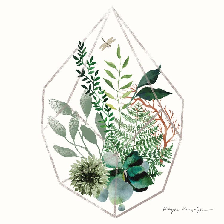 Terrarium by Kasia Kucwaj-Tybur wall art